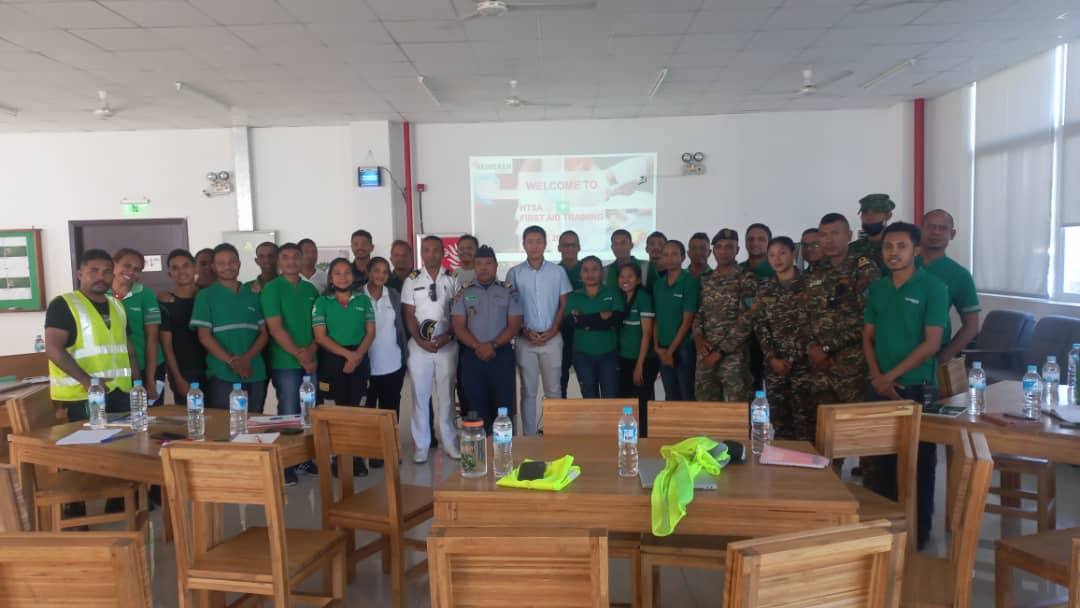 Heineken and F-FDTL provide first aid capacity building to 25 technical staff