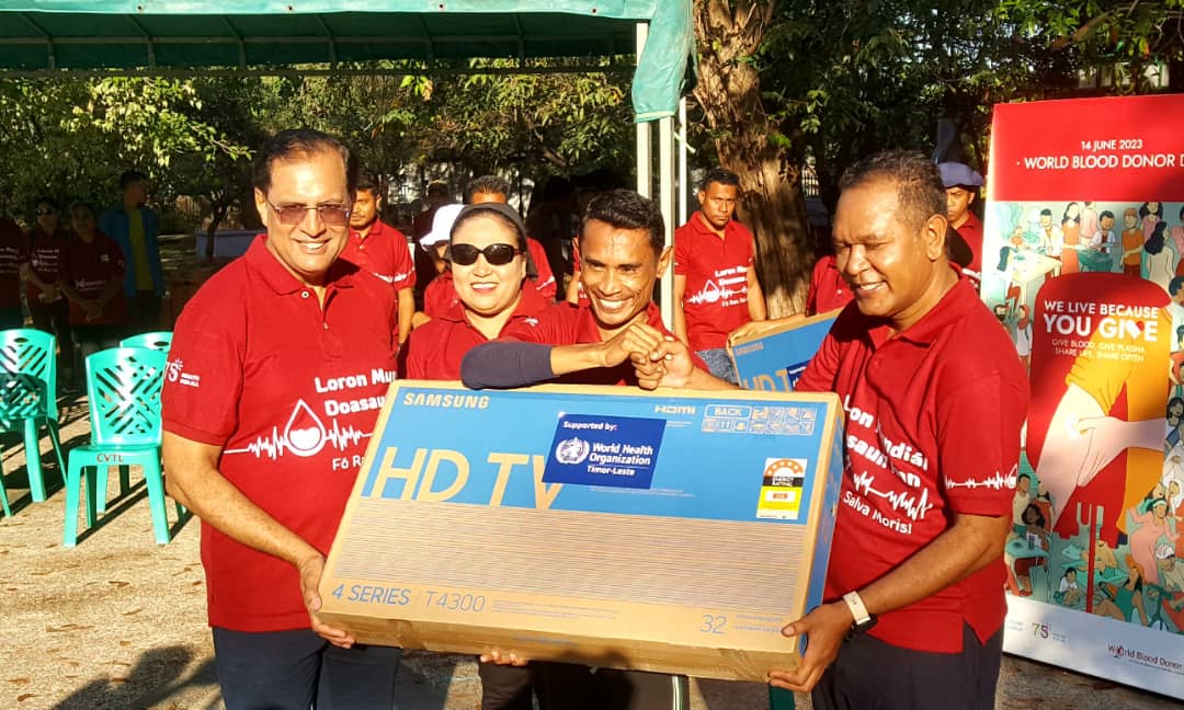 MoH and WHO call for more voluntary blood donations to save lives