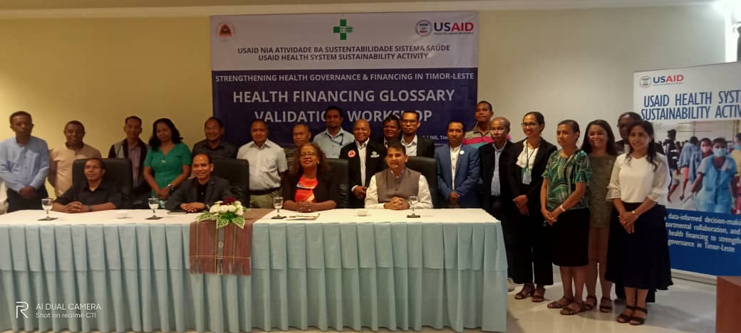 USAID and MoH  validate the health financing glossary