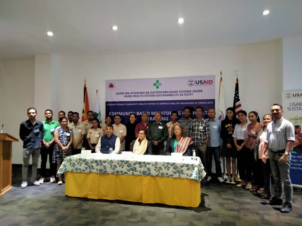 USAID and MoH deliver Training on Community Based Monitoring in three municipalities