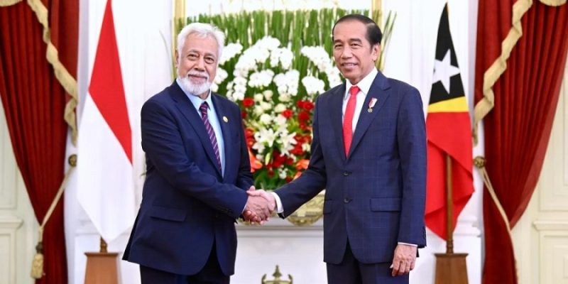 Gusmão-Jokowi discuss to settle land borders of the two countries