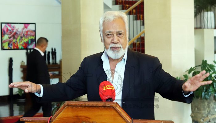 PM Gusmão conveys the rice subsidies to PR Horta