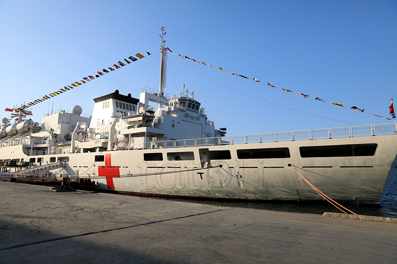 Peace Ark is the best hospital ship to provide free health services