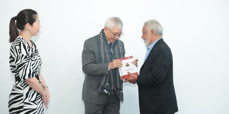 Datuk Ong updates Gusmão on progress of construction of five-star resort near Dili