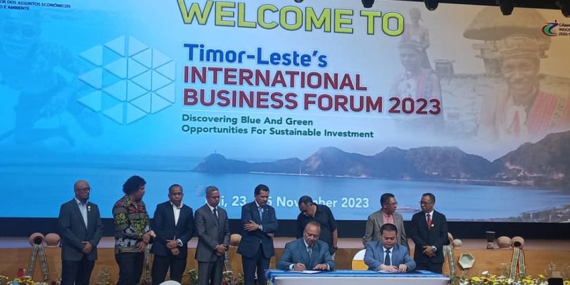 Five Chinese Companies sign donation agreement with Gov-TL