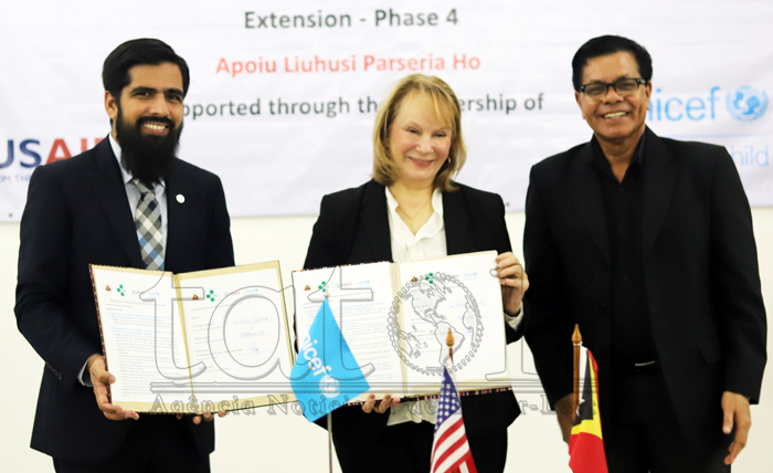 US provides US$1.35 million to UNICEF to continue ongoing support on infection and prevention control program