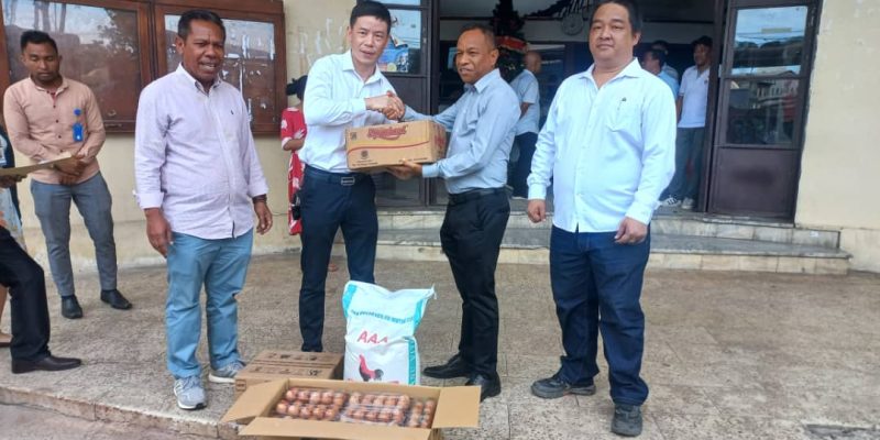Association of Chinese Youth Entrepreneurs provides food to vulnerable communities