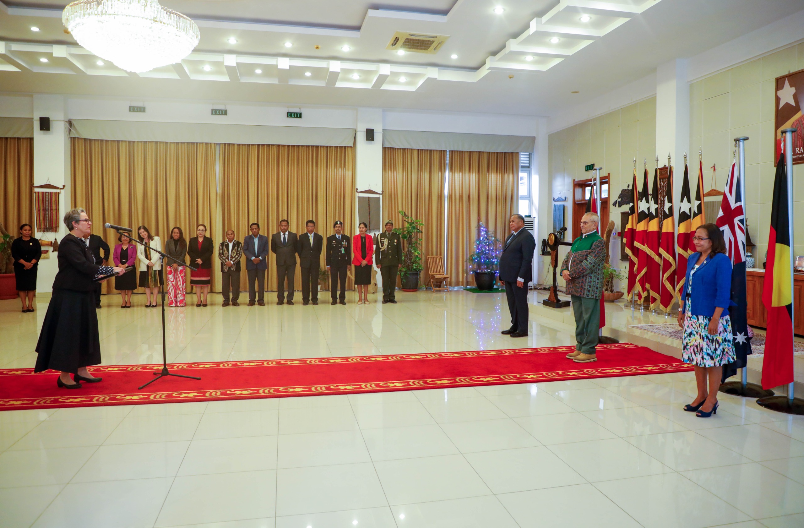 Ambassadors of India and Australia present credentials to President Horta
