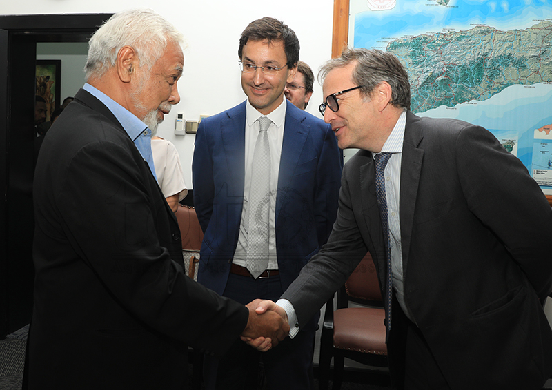 Euan Marshall expresses IFC’s interest to support TL’s private sector
