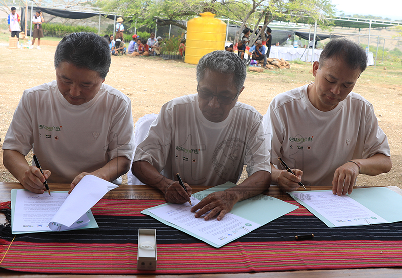 TL-AFoCO-South Korea sign partnership agreement for accelerating climate action
