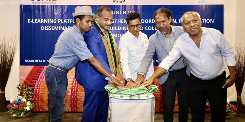 US support the launch of E-Learning Platform, empowering local NGOs
