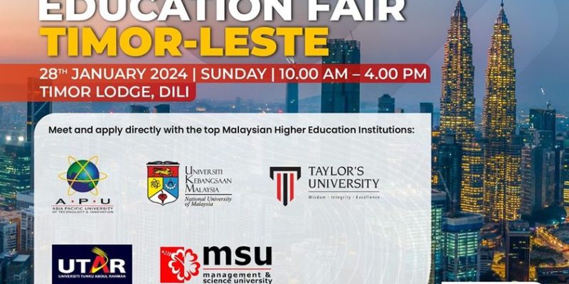 Malaysian Embassy holds ‘Study in Malaysia Education Fair’ in Timor-Leste