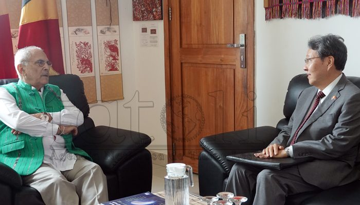 President Horta and Japanese Ambassador discuss development cooperation