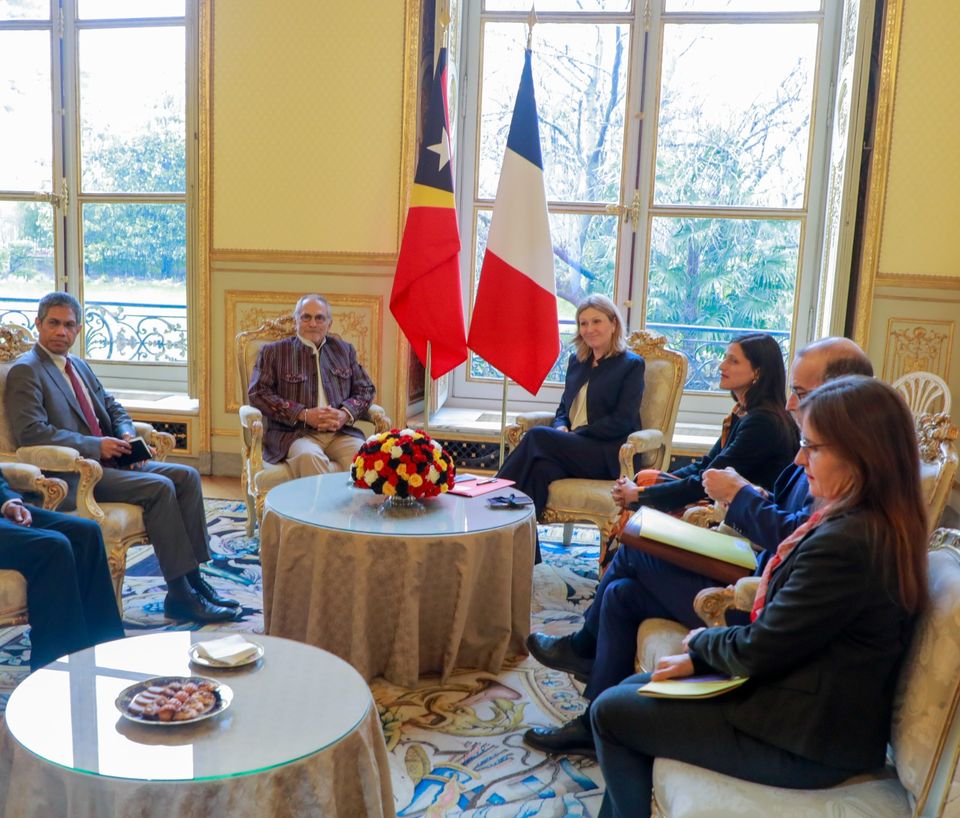 President Horta meets President of French National Assembly