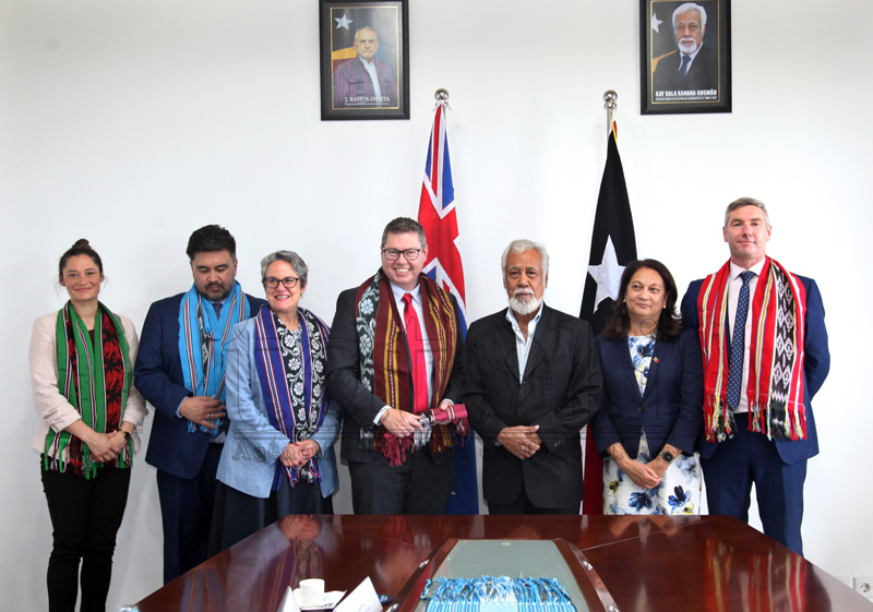TL receives a visit from Australian Minister Pat Conroy to strengthen bilateral relations