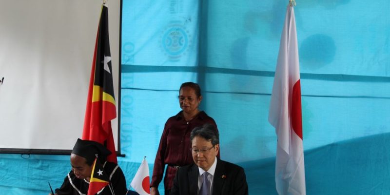 Japan provides US$68,324 to rehabilitate Xanana Gusmão Reading Room library