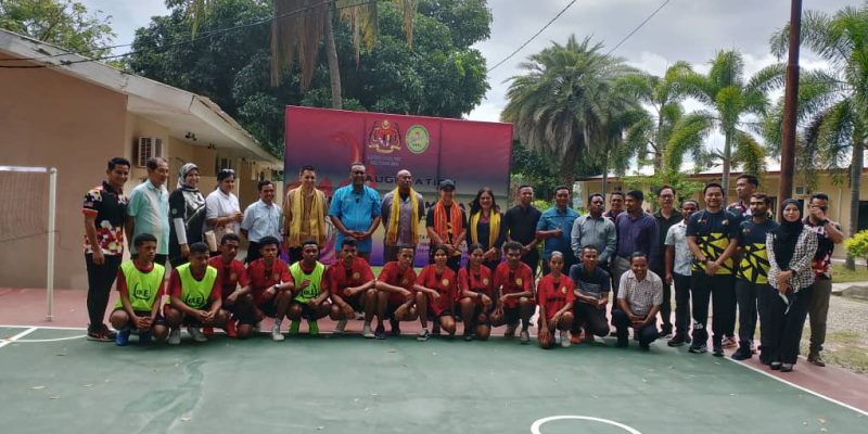 Malaysia hands over Sepak Takraw court to Timor-Leste