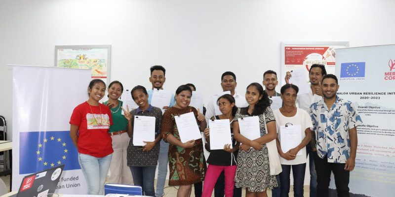 Mercy Corps through EU funds Maloa Urban Resilience Initiative program