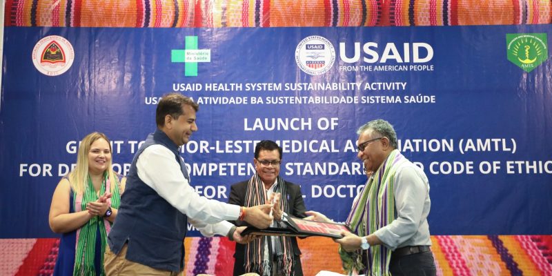 USAID, MoH, and AMTL launch initiative to bolster professionalism in medical practice