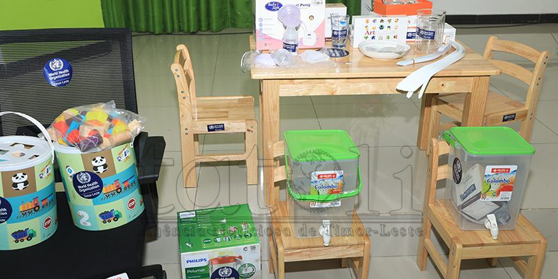 WHO supports MoH to enhance severe acute malnutrition management units and breastfeeding rooms