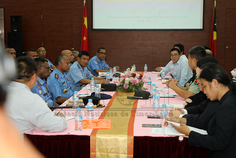 Chinese Embassy and PNTL strengthen collaboration to protect Chinese businessmen and companies