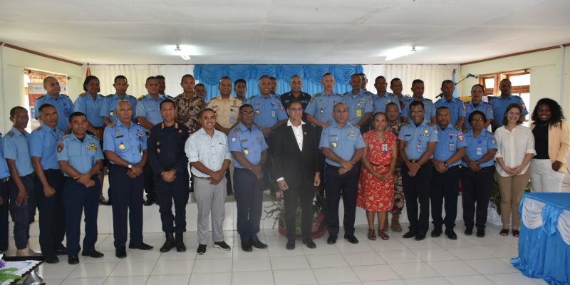 PNTL and partners organize a three-day training to enhance officers’ knowledge to respond to GBV