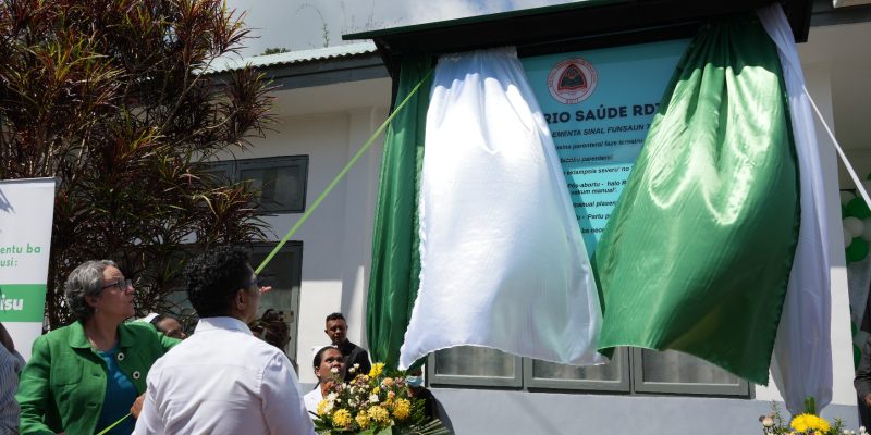 Vice Minister Assanami inaugurates Gleno BEmONC Centre