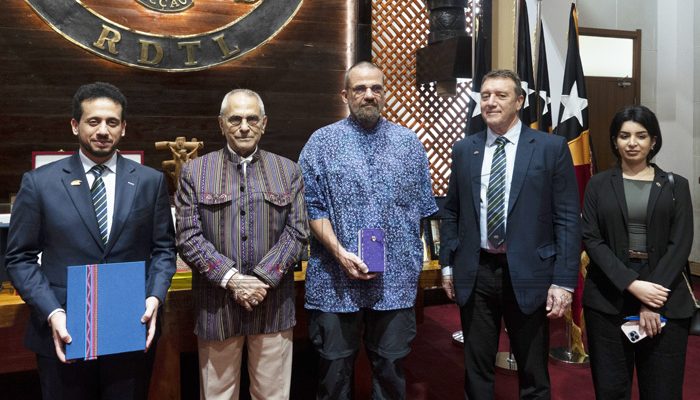 Horta and Asia Rugby discuss establishment of Rugby Union in TL