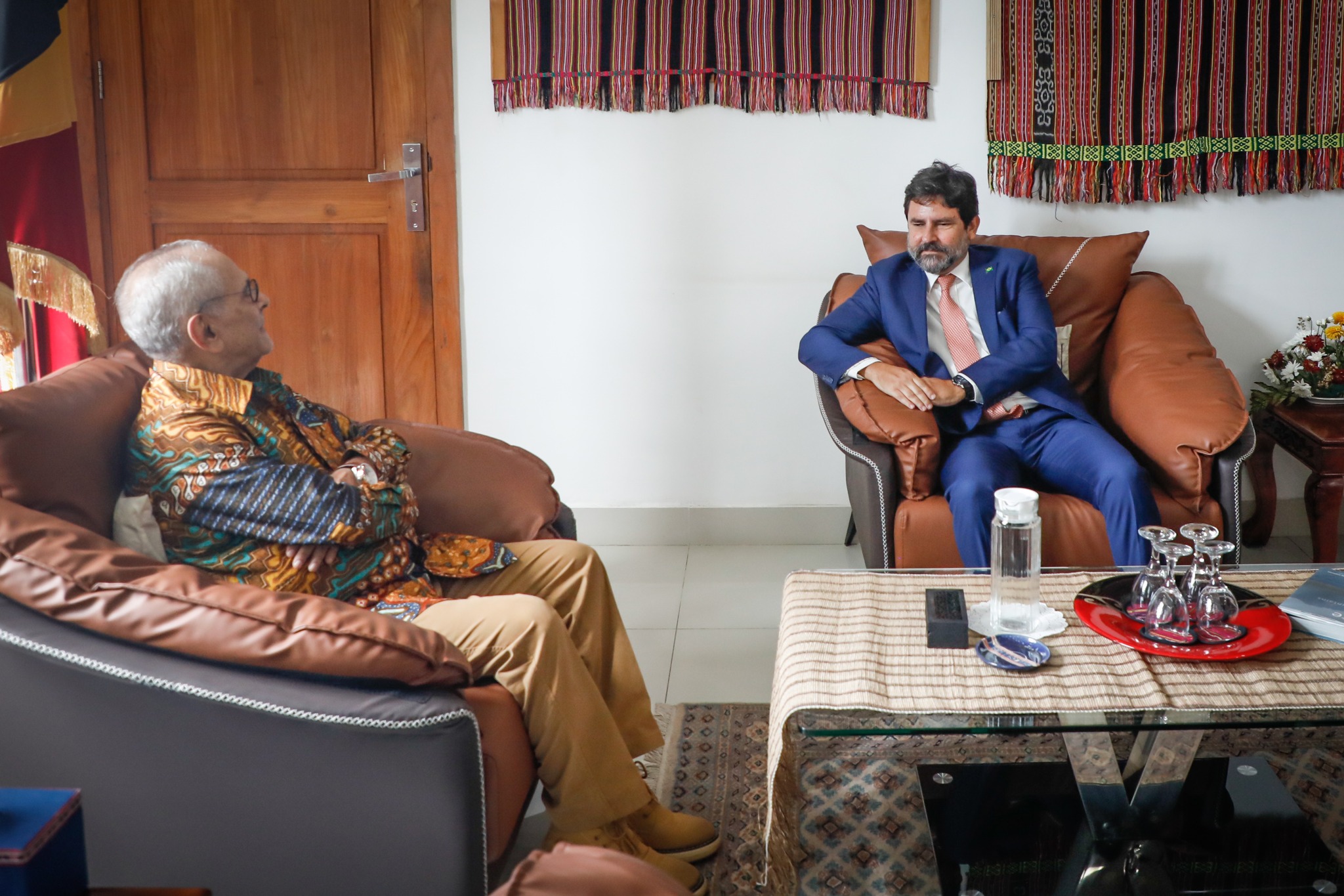 Outgoing Brazilian Ambassador bids farewell to President Horta