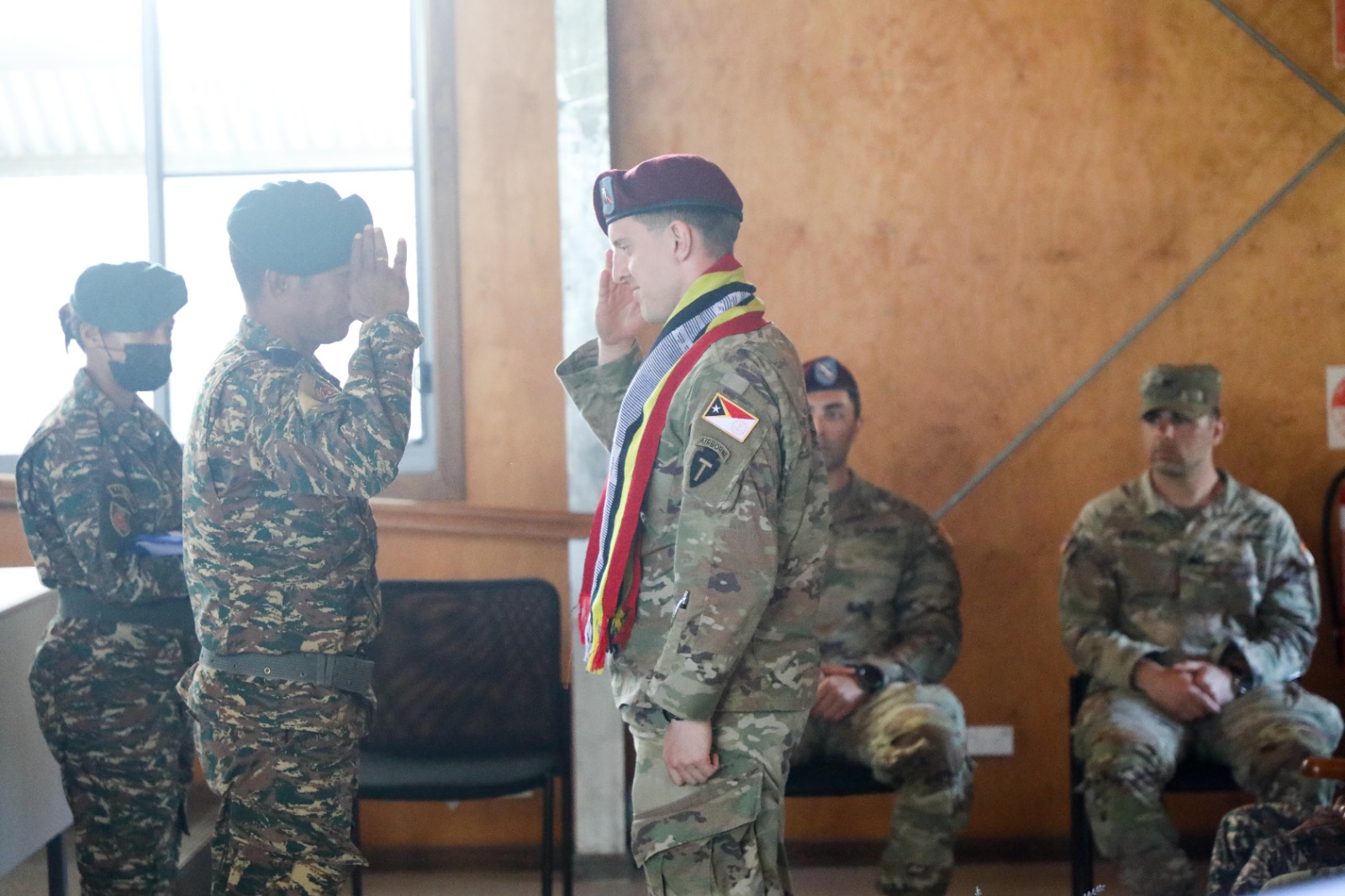 Rhode Island National Guard Partners with F-FDTL Land Component for Small Arms Familiarization and Range Operations Expert Exchange