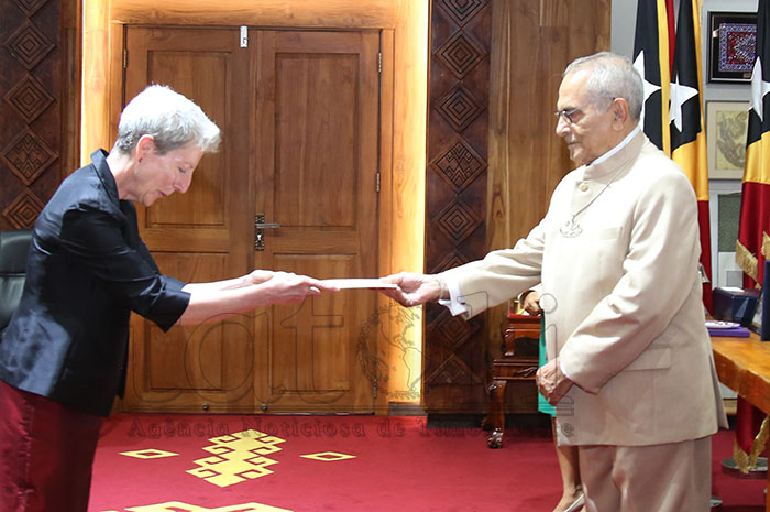 New U.S. Ambassador presents credentials to President Horta