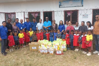 Kindergarten and Health Post benefit from Malaysian CSR activities