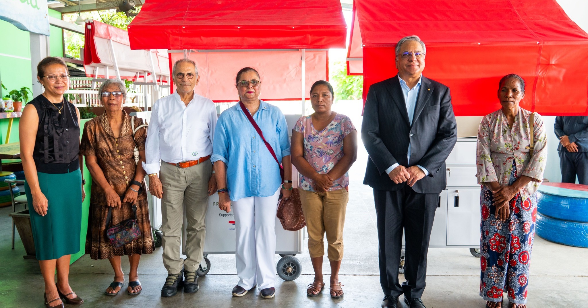 Horta welcomes ETTG’s Food Cart Donation to advance Women’s Economic Empowerment