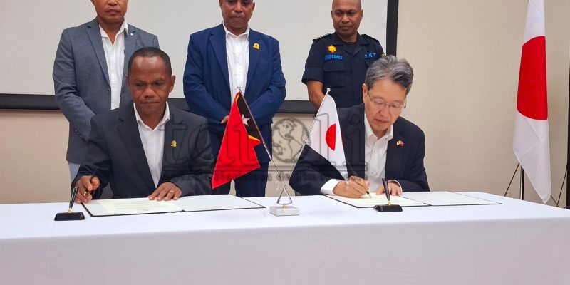 Japan provides Fire Engines to Civil Protection Authority in Lautem and Dili