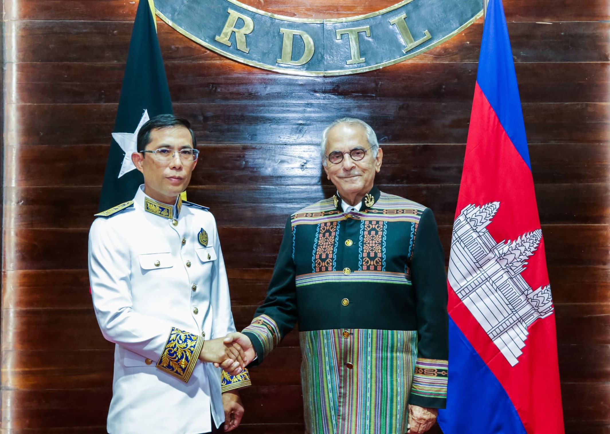 Cambodian Ambassador presents credentials to President Horta