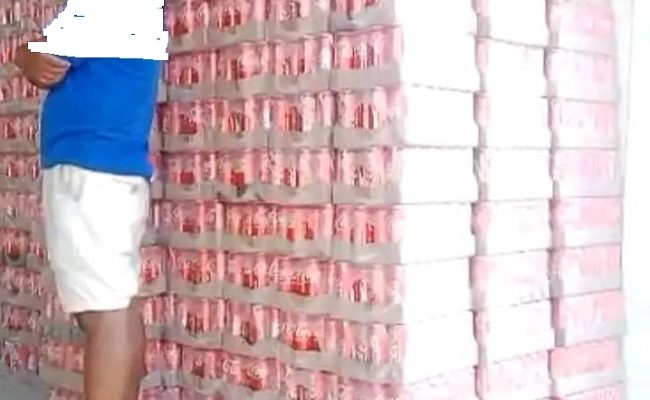 700 boxes of Coca-Cola seized in illegal trade crackdown