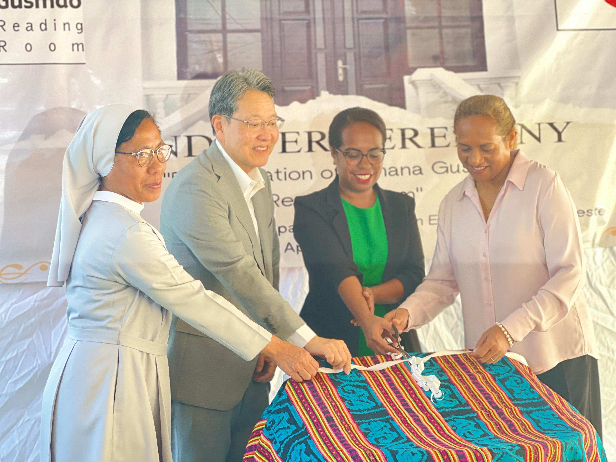 Japan supports rehabilitation of Xanana Reading Room
