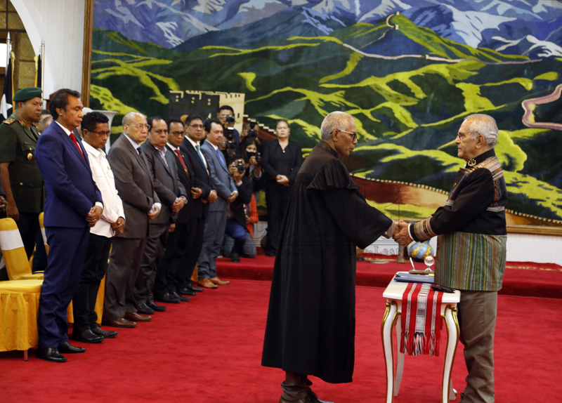 Presidential Response Regarding Appointment of the President of the Court of Appeal