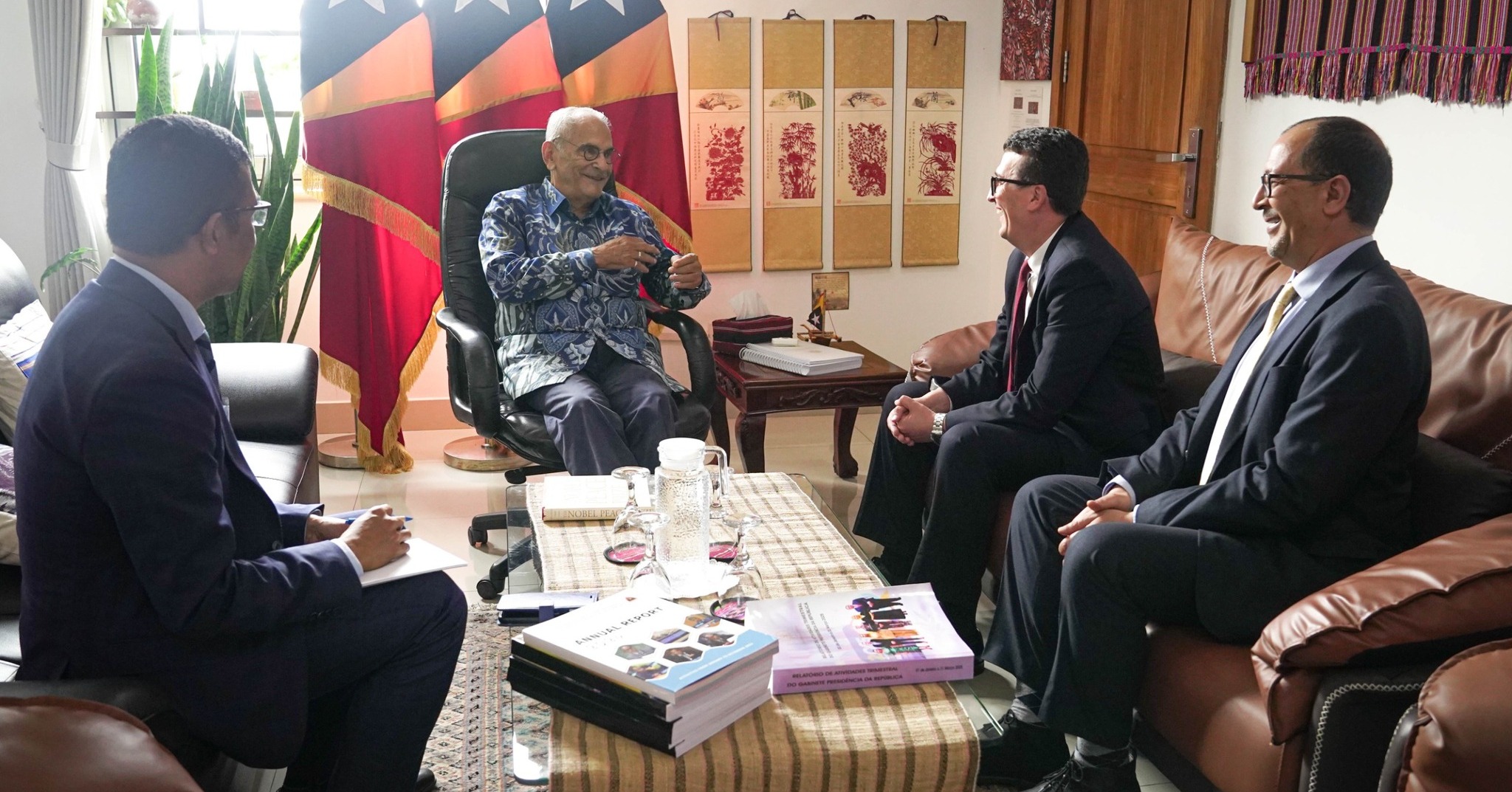 Timor-Leste and Algerian discuss shared commitment to decolonization