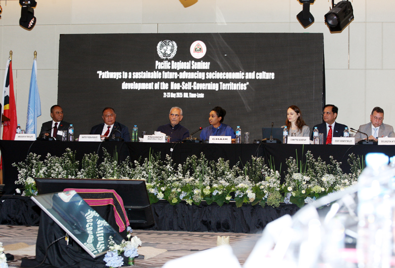 All Non-Self-Governing Territories Must Be Given Opportunity to Determine Their Own Future, Says Horta