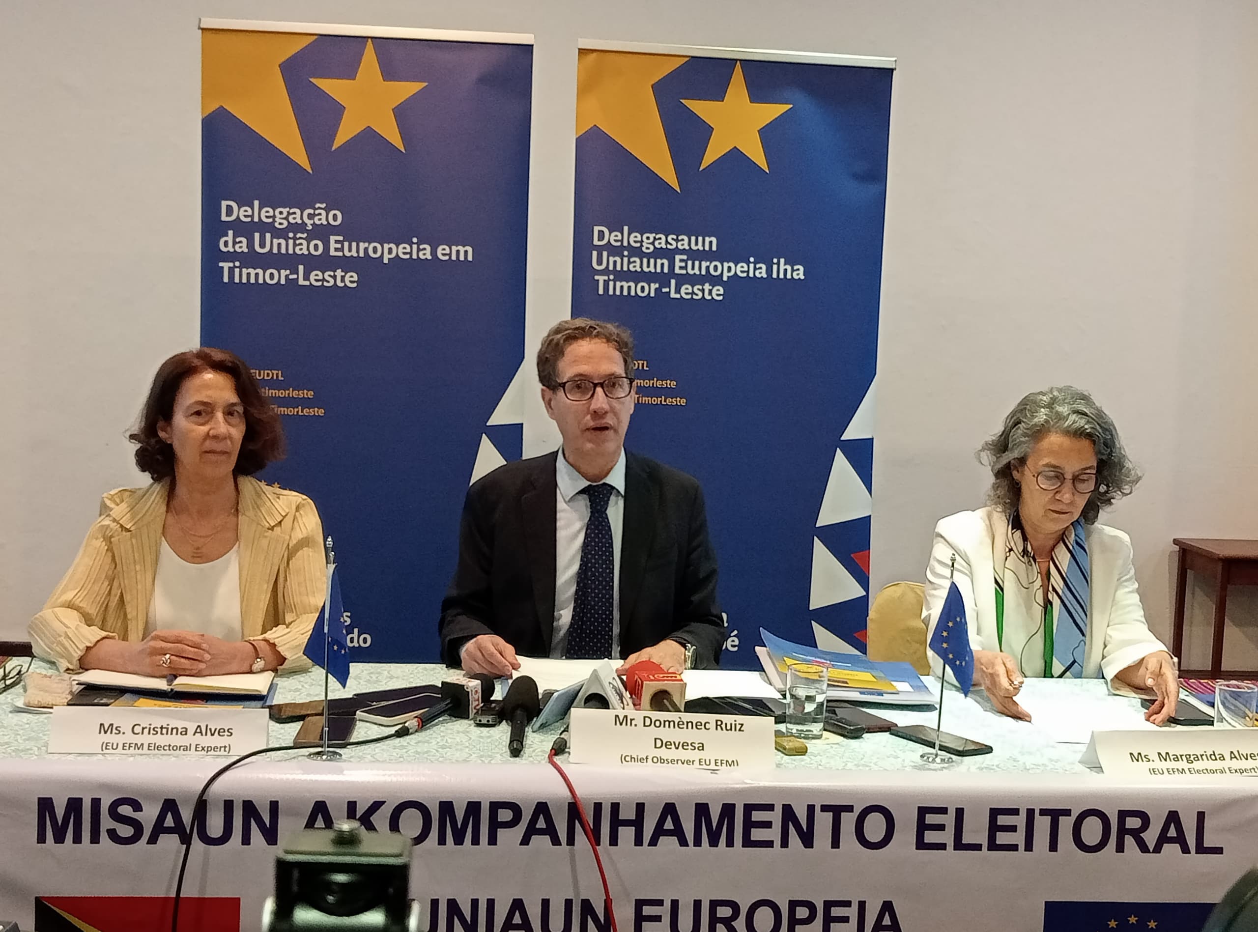 EU Election Follow-Up Mission Urges Timor-Leste to Accelerate Electoral Reform Ahead of 2027 and 2028 Elections