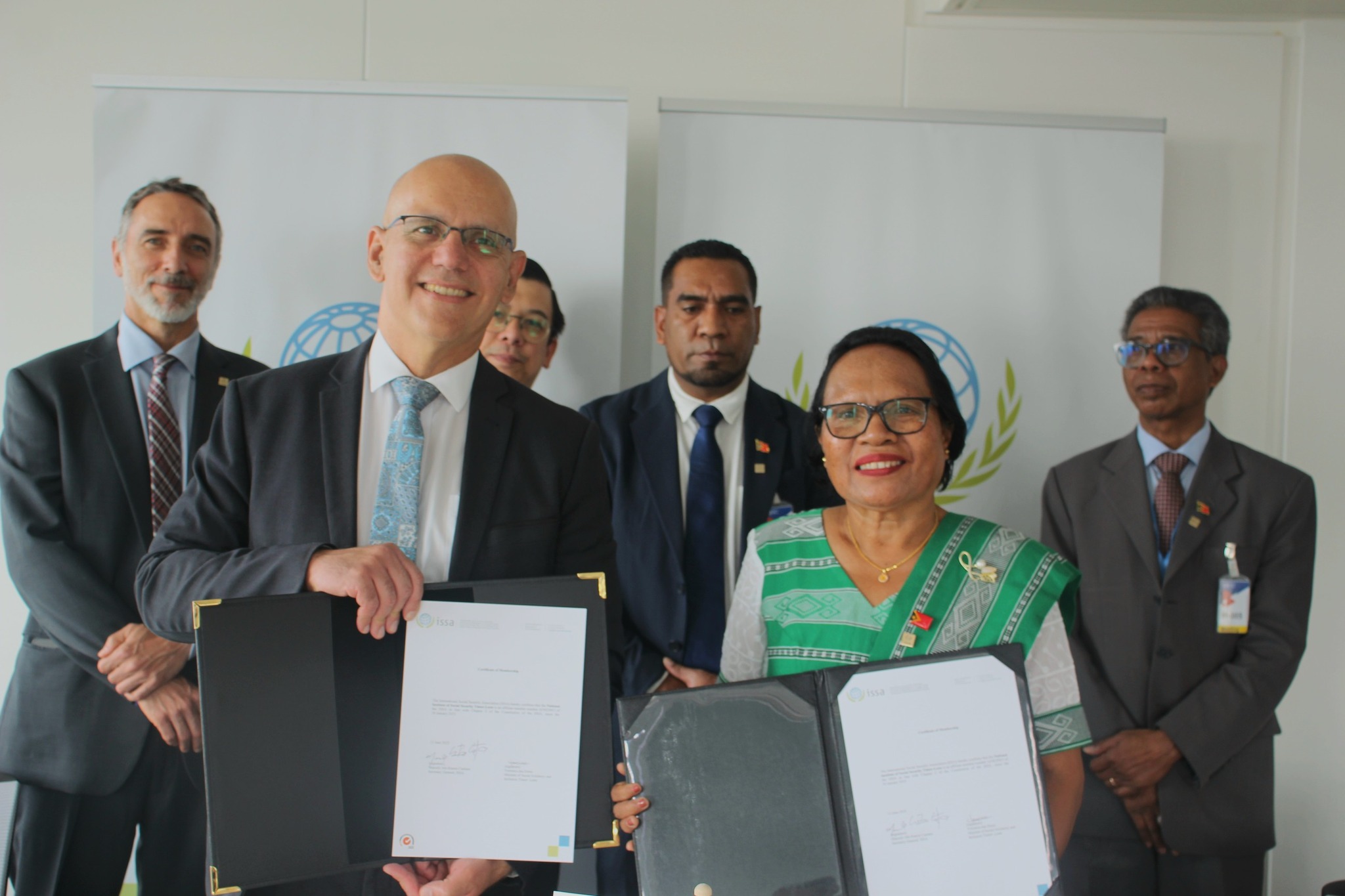 Timor-Leste Formalizes the INSS’s membership in the International Social Security Association