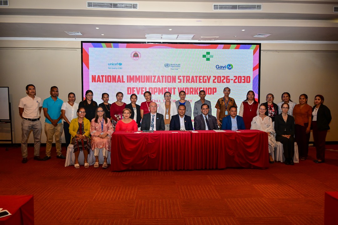 Timor-Leste sets stage for new costed national immunization strategy 2026-2030