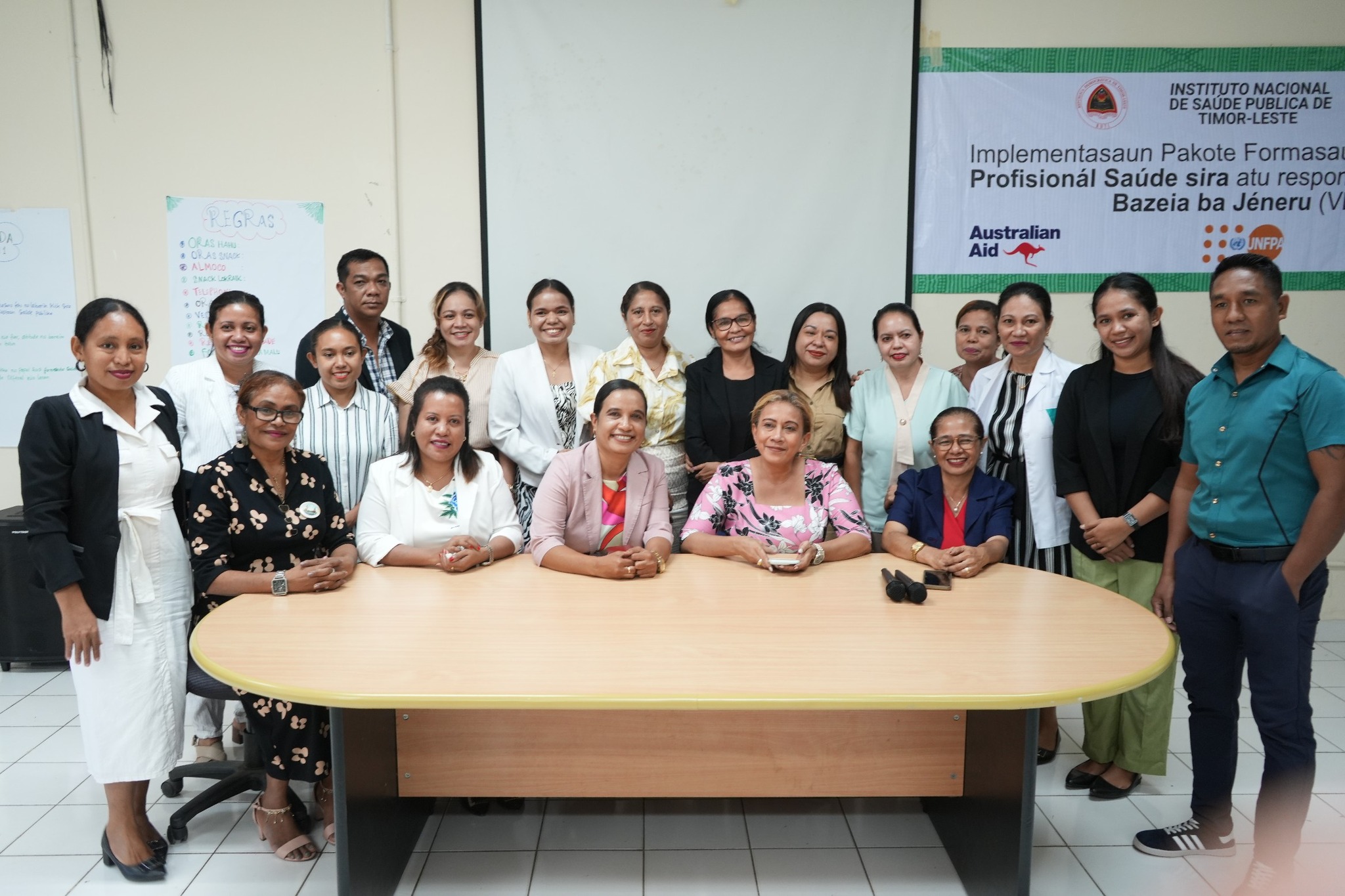 MoH and INSPTL with support from UNFPA continue to strengthen Health Sector’s Capacity to respond to GBV in TL