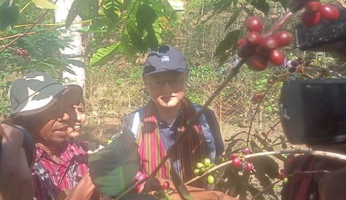 ADB President Highlights Impact of Coffee and Agroforestry Project During Visit to Aileu