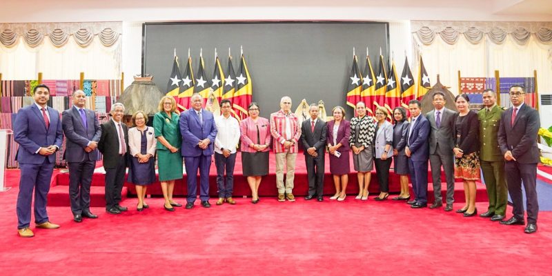 President Horta Swears In New Ambassadors To Belgium And Laos