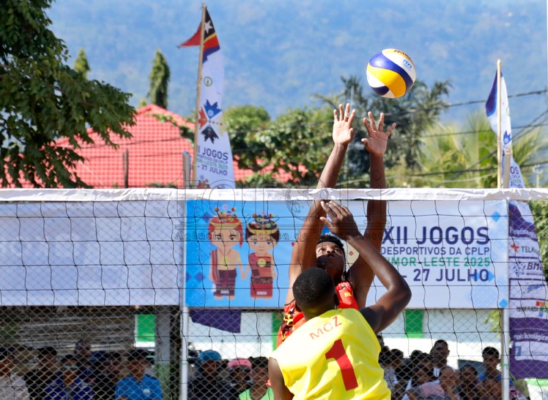 Mozambique Men’s Beach Volleyball Team Defeats Angola 2-0 in CPLP Games