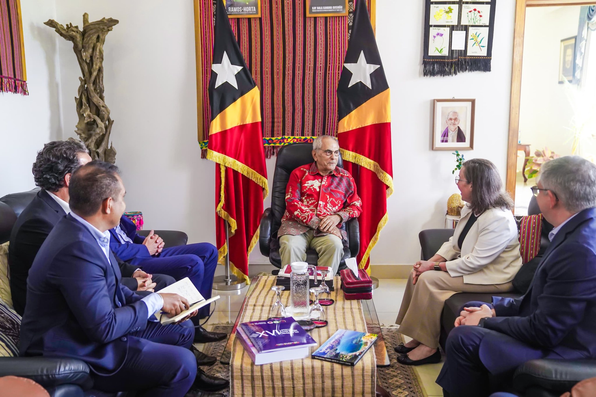 President Ramos-Horta Reaffirms Support For Timor LNG Development In Meeting With Woodside