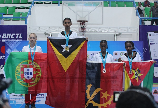 Deofia Barreto Wins Timor-Leste’s First Gold Medal at 12th CPLP Games
