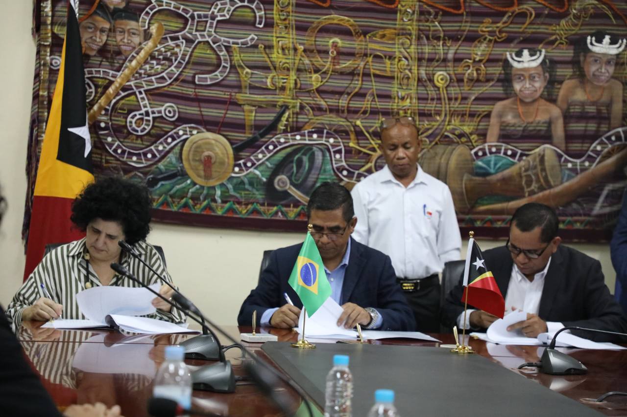 Timor-Leste and Brazil Sign Agreement to Continue Strengthening the Technical-Vocational Education